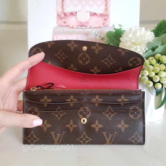 Authentic Pre-owned Louis Vuitton Emilie Long Flap Wallet - Picture 6 of 15